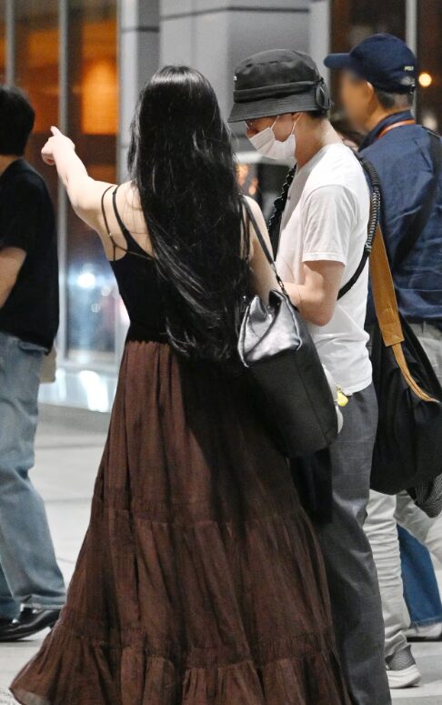 村上信五さんと彼女の写真