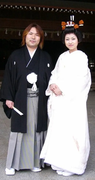 真矢と石黒彩の挙式の写真