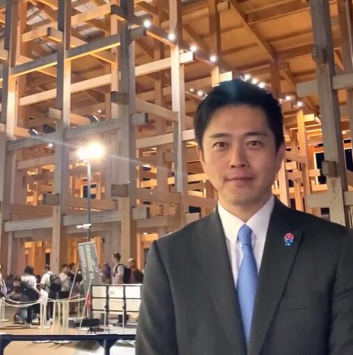 吉村知事のインスタグラムの写真