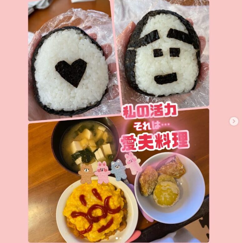 江西さんが作った料理の写真